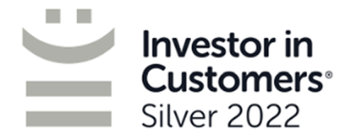 Investor in Customers Silver Award 2022 Headshot